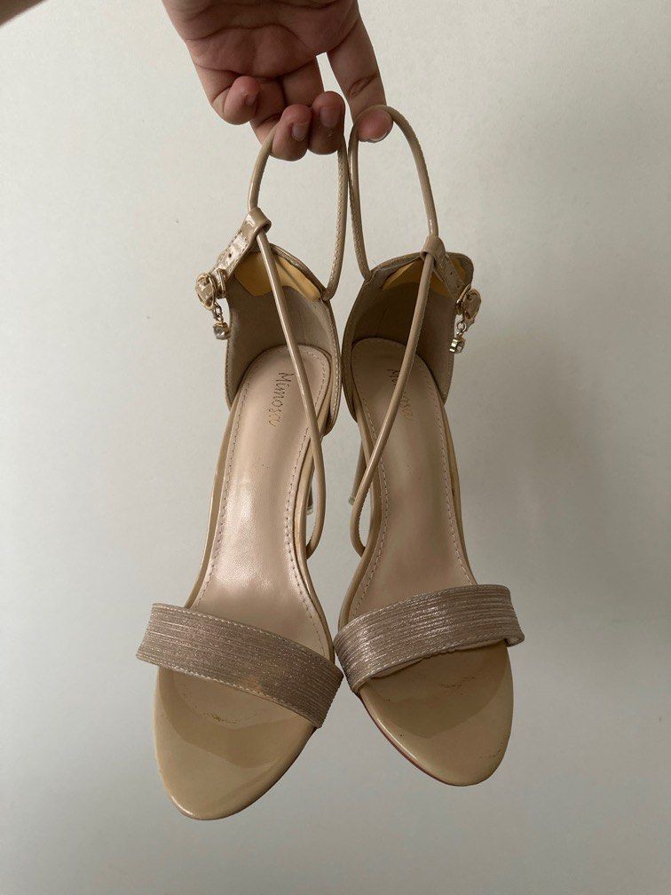Inch Nude Heels Women S Fashion Footwear Heels On Carousell