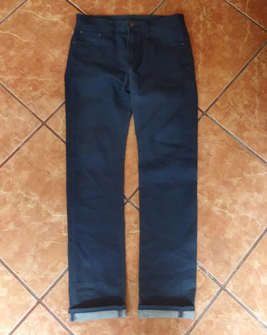 Jeans Uniqlo Selvedge Not Evisu Levis Wrangler Naked Famous Fesyen