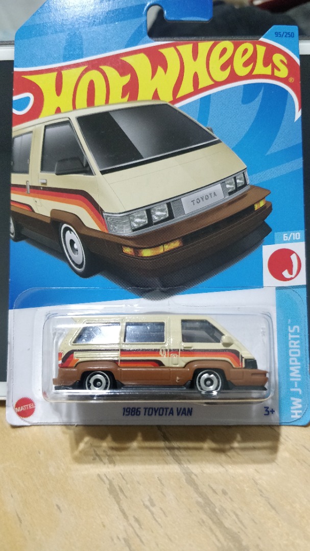 Hot Wheels Toyota Van Cream HW J Imports Hobbies Toys Toys Games On