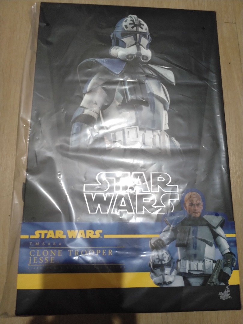 全新 盒未開 Hottoys TMS064 Clone Trooper Jesse Star Wars 星球大戰 複製人士兵 Hot Toys 1 6 figure 興趣及遊戲 玩具