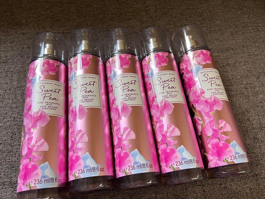 Bbw Sweet Pea Mist Ml Beauty Personal Care Fragrance