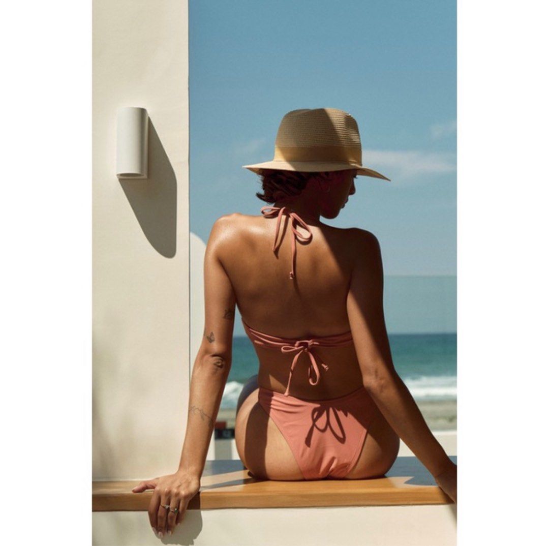 Esseantial Mia Bikini Set In Terracotta On Carousell