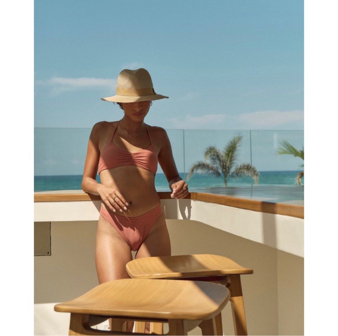Esseantial Mia Bikini Set In Terracotta On Carousell