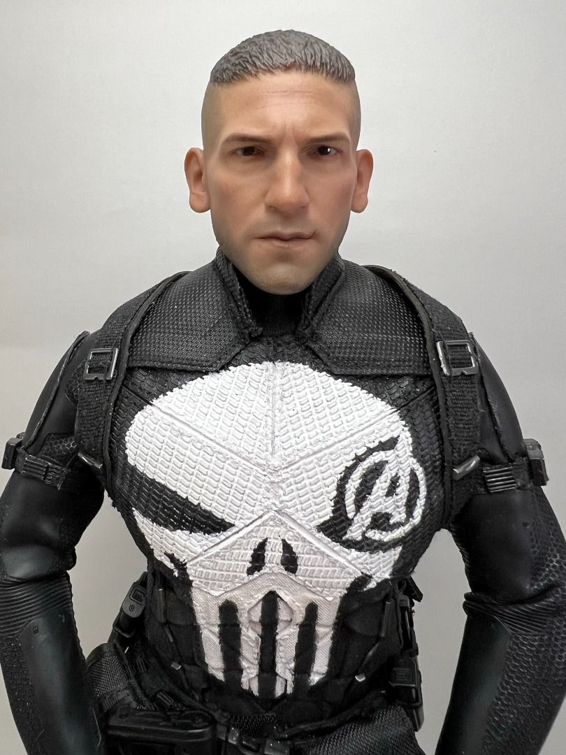 Hot Toys Verycool Dafttoys Marvel Custom Scale Avengers Punisher With Jon Bernthal Likeness