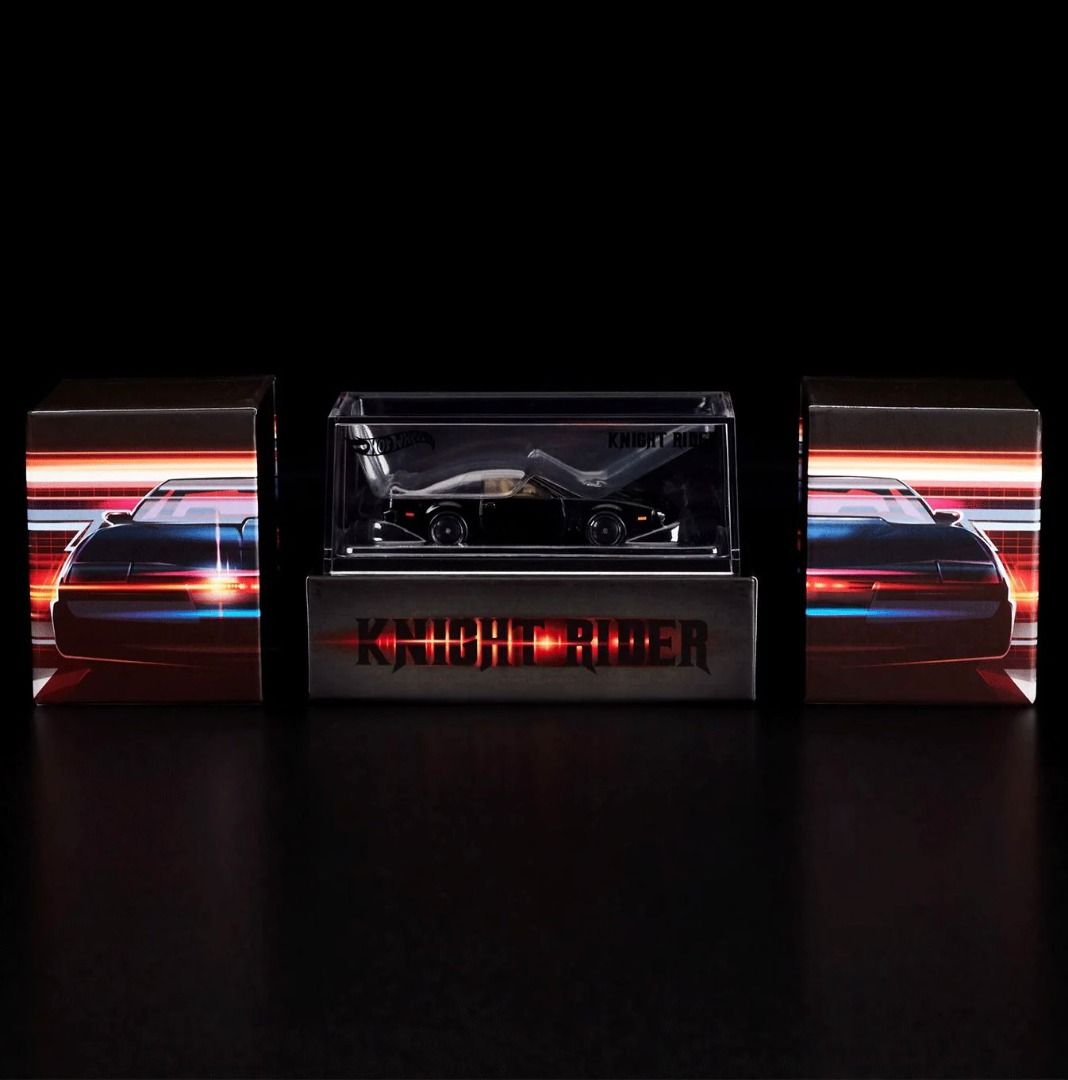 Hot Wheels Knight Rider K I T T Sdcc Exclusive Kitt Pontiac Trans Am Rlc Premium Car