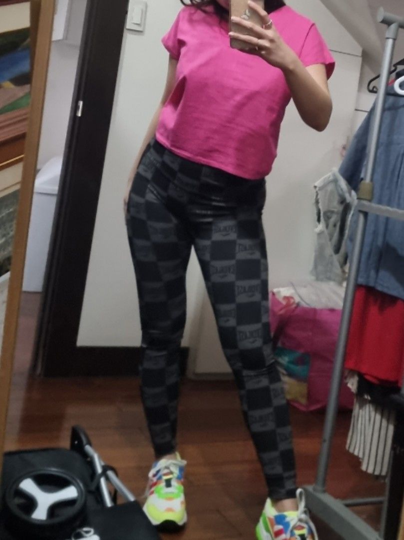 Linen Shein Hot Pink Top Women S Fashion Tops Blouses On Carousell