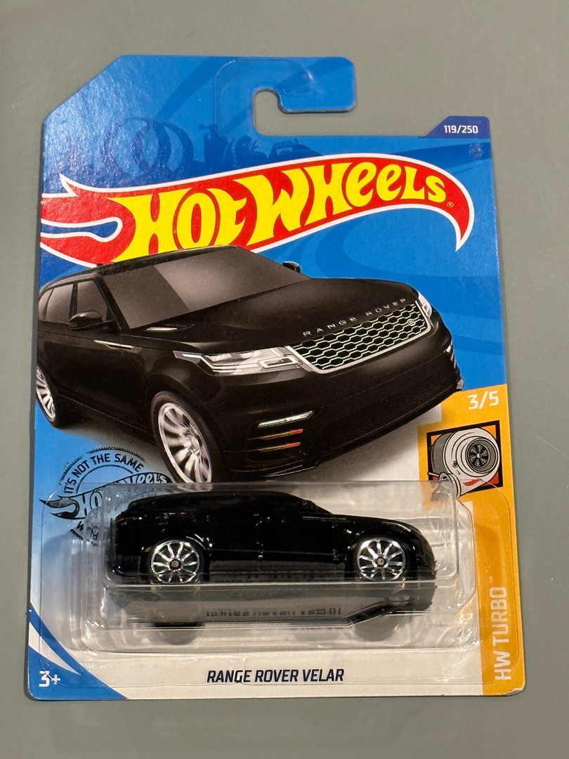 Hot Wheels HW TURBO RANGE ROVER VELAR BLACK Hobbies Toys Toys Games On Carousell