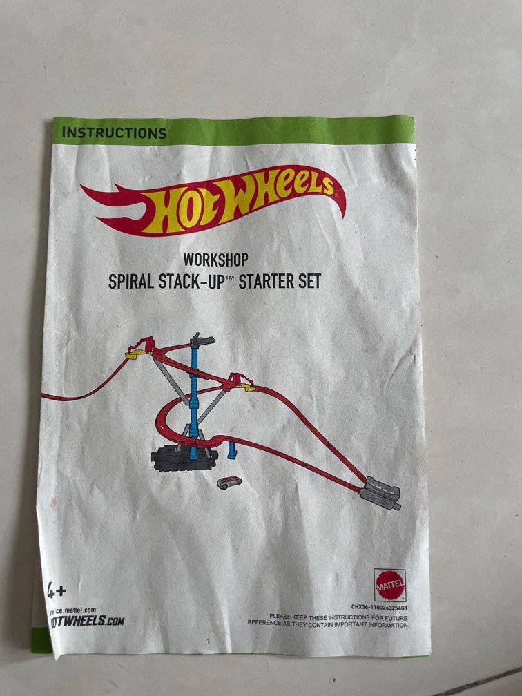 Hot Wheels Spiral Stack Up Hobbies Toys Toys Games On Carousell