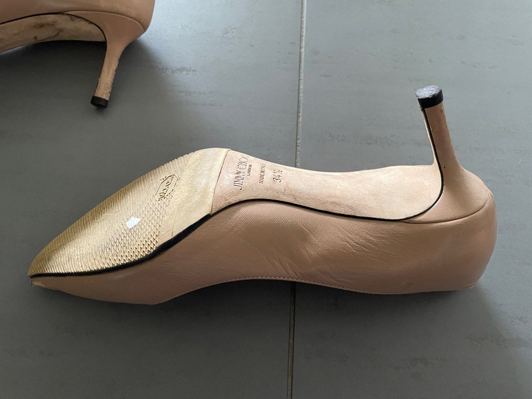Jimmy Choo Nude Pumps Sz Women S Fashion Footwear Heels On