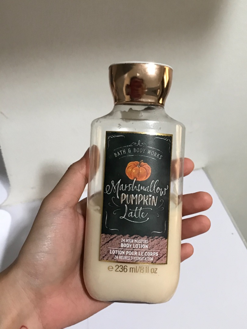 Bbw Marshmallow Pumpkin Latte Body Lotion Beauty Personal Care Bath