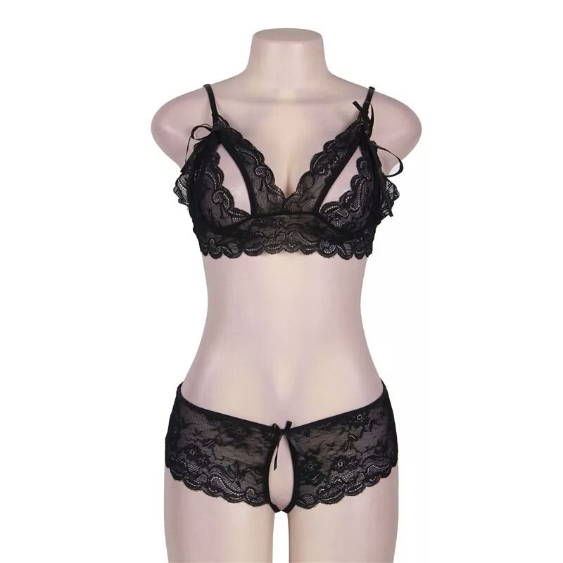 L Lingerie Bikini Open Bust Open Crotch Fesyen Wanita Pakaian Wanita Lainnya Di Carousell