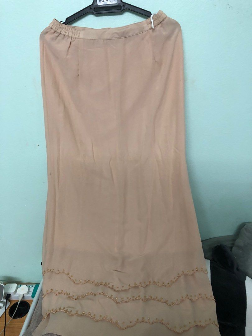 Baju Kurung Nude Brown Women S Fashion Muslimah Fashion Baju Kurung