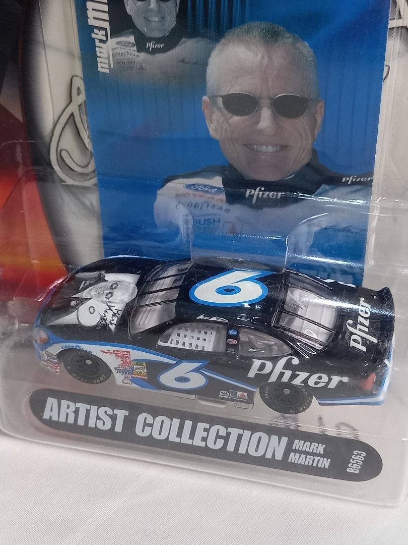 Mattel Hot Wheels Racing NASCAR Limited Edition Artist Collection Mark Martin On Carousell