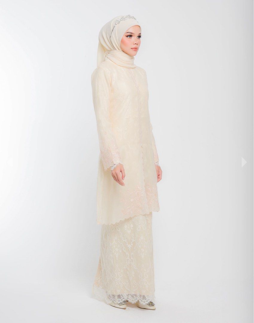 Amaya Kebaya In Nude Women S Fashion Muslimah Fashion Baju Kurung