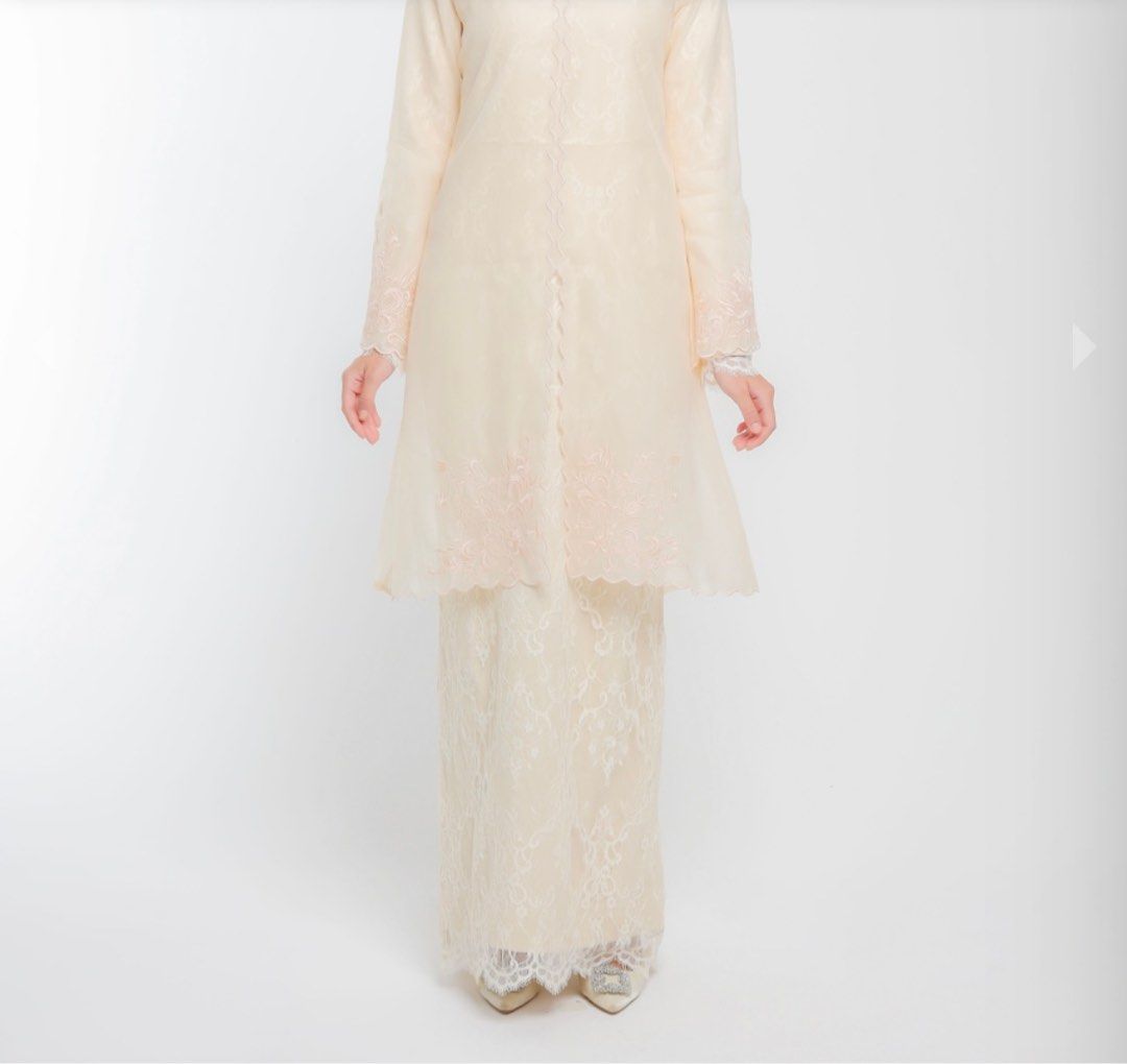 Amaya Kebaya In Nude Women S Fashion Muslimah Fashion Baju Kurung