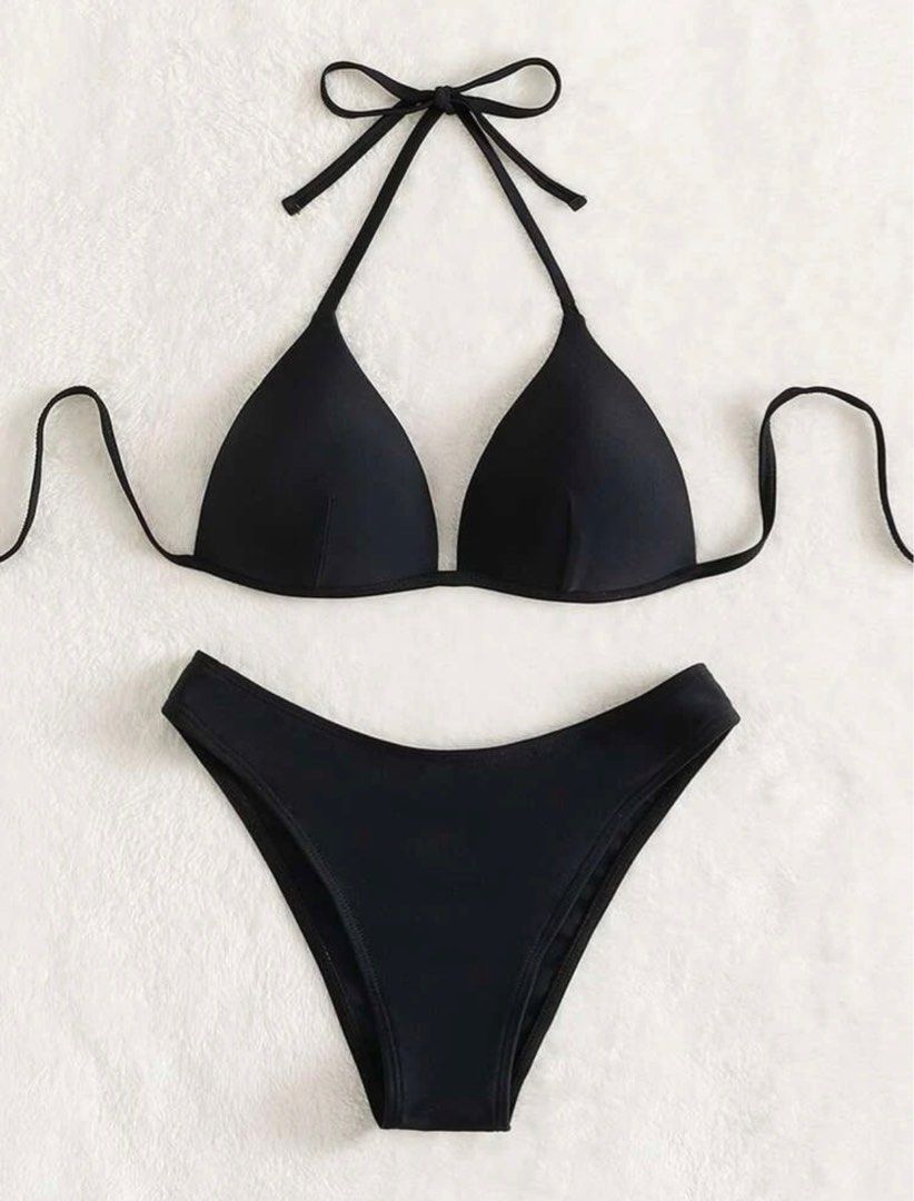 Bnip Black Bikini Set Women S Fashion Swimwear Bikinis Swimsuits