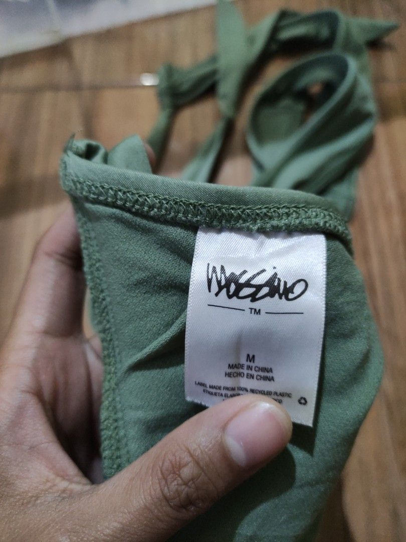 Mossimo Sage Green Bikini Top On Carousell