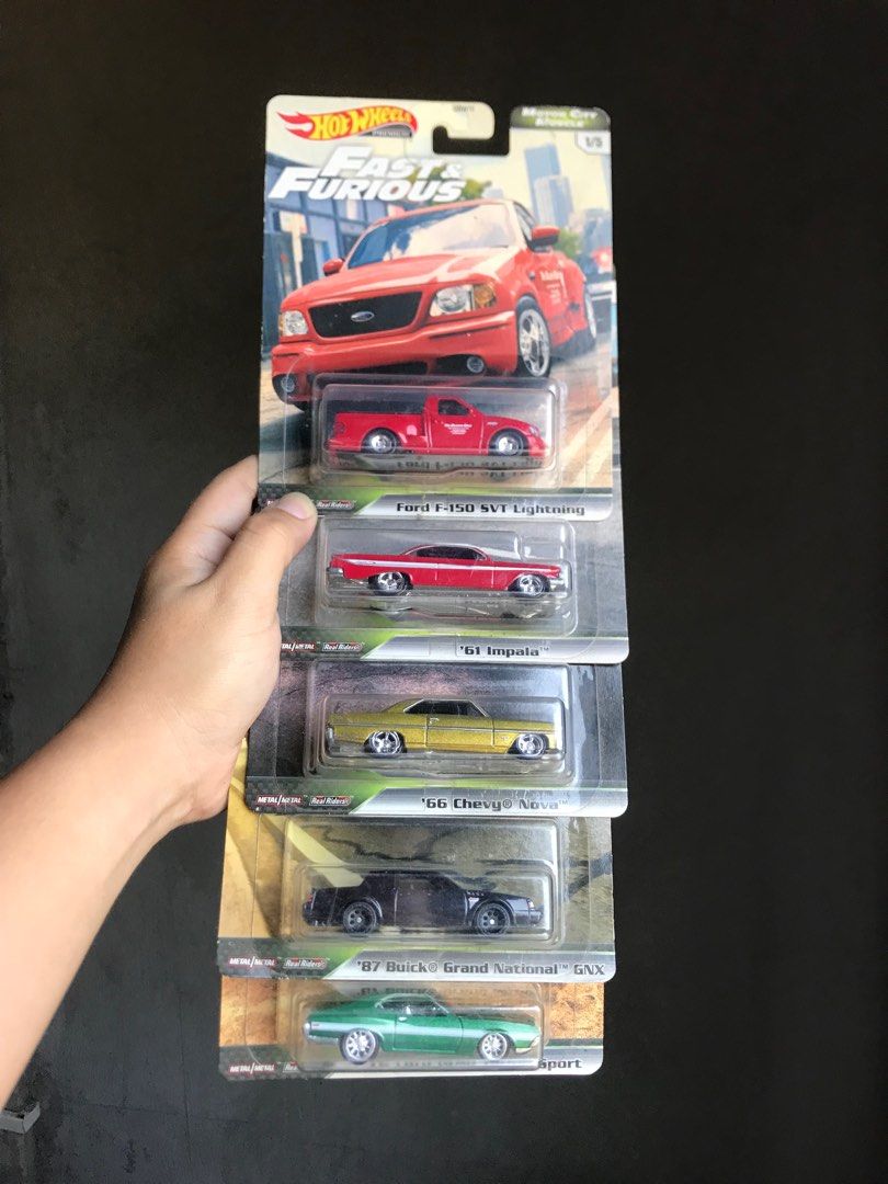 HOT WHEELS FAST AND FURIOUS SET Pcs Hobbies Toys Toys Games On Carousell