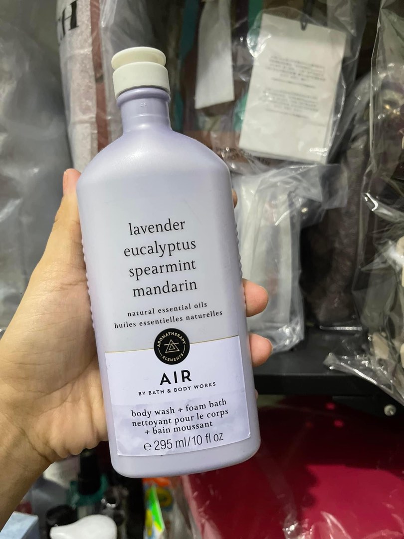 Air By Bbw Lavender Eucalyptus Spearmint Mandarin Body Wash Foam Bath