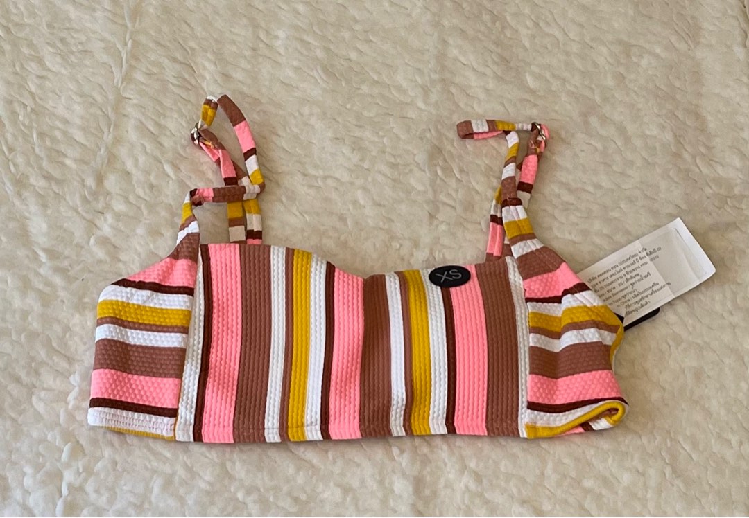 Cotton On Body Square Neck Bralette Bikini Top On Carousell