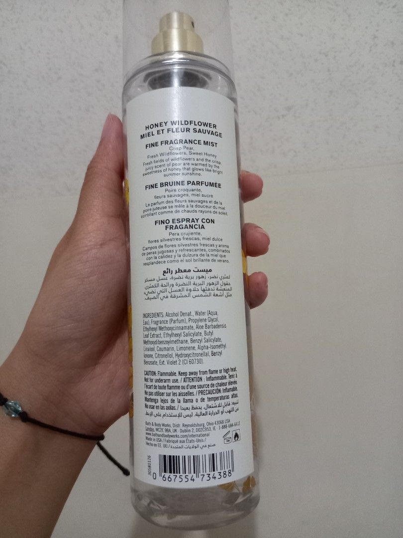 BBW Honey Wildflower Bath Body Works Ml Oz Beauty Personal Care Fragrance