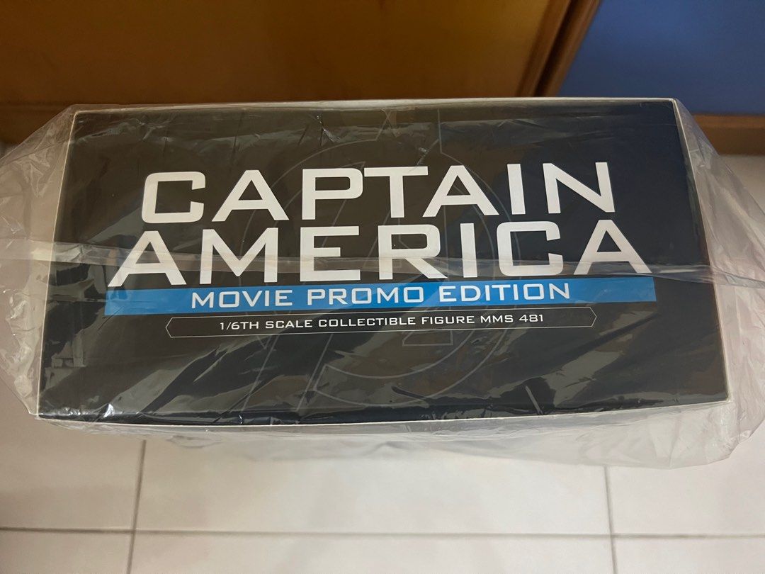 Hot Toys Avengers Infinity War Captain America MOVIE PROMO EDITION MMS481 MISB Exclusive
