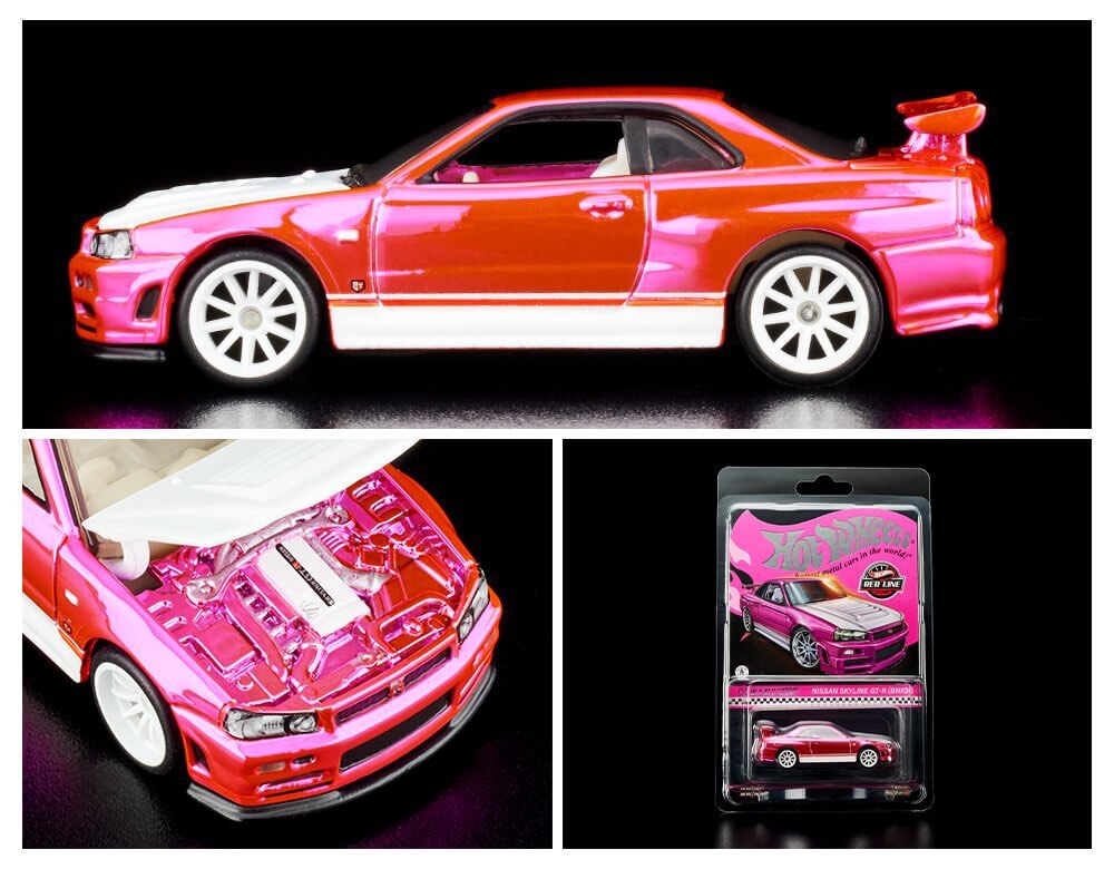 Hot Wheels RLC Nissan Skyline R Pink Hobbies Toys Toys Games On Carousell