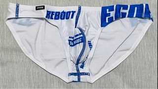 Egde Bikini Brief Reboot Re Navy Blue Men S Fashion Bottoms New Underwear On Carousell