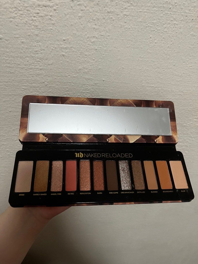 Urban Decay Naked Reloaded Eyeshadow Palette Beauty Personal Care