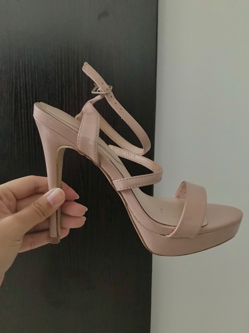 Aldo Nude Stilettos Women S Fashion Footwear Heels On Carousell