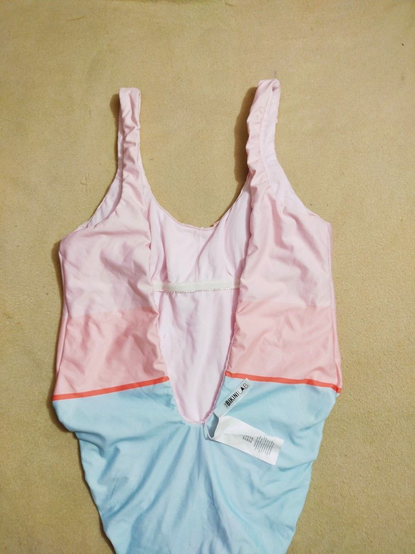 Bikini Lab Pineapple Low Back One Piece Swimsuit Women S Fashion