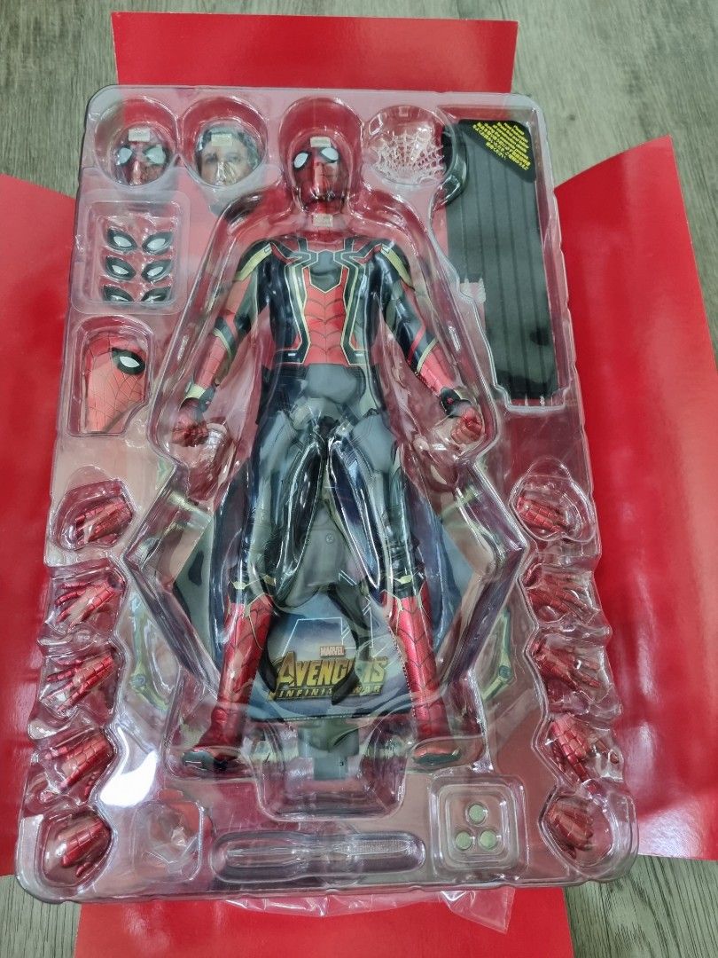 Hot Toys Avengers Infinity War Iron Spider Spiderman Mms Hobbies Toys Toys Games On