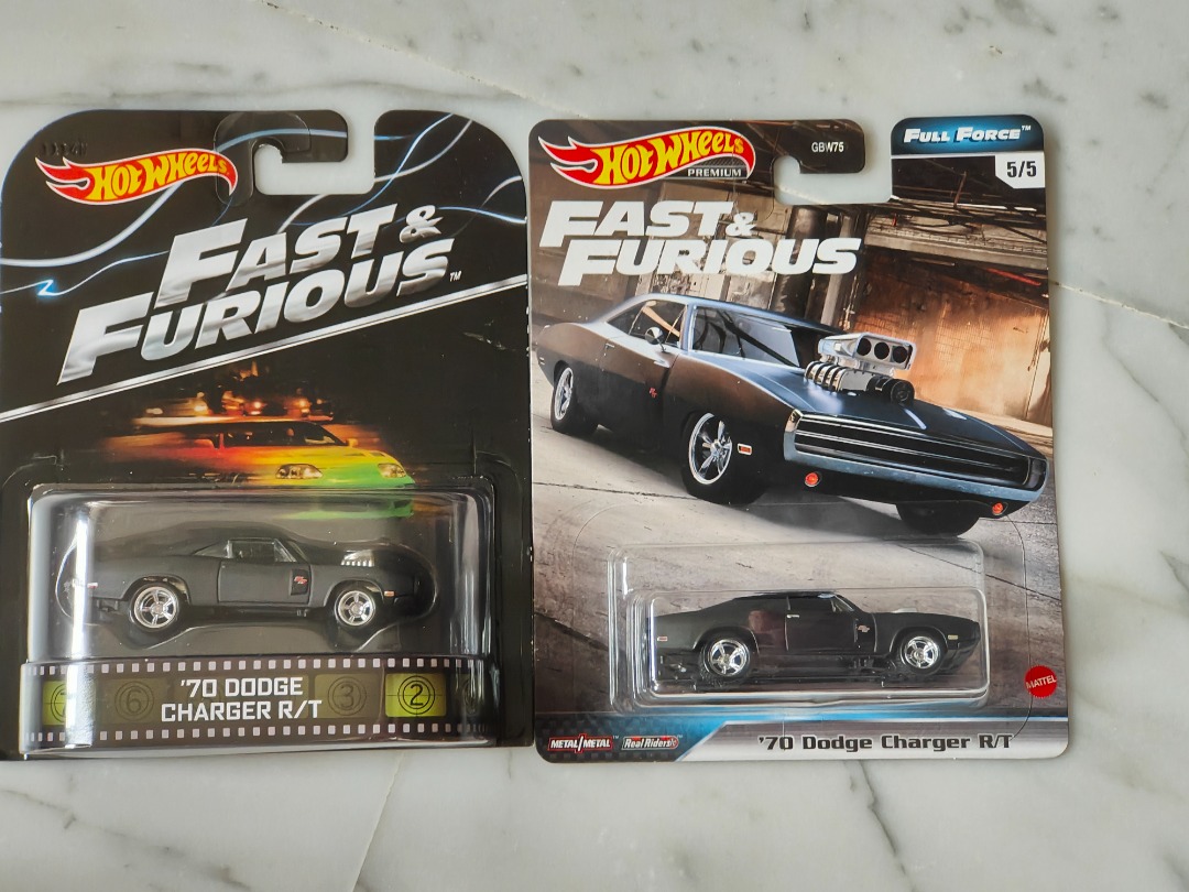 Hot Wheels 70 Dodge Charger R T Lot Of 2 Retro Entertainment And Car Culture Fast Furious