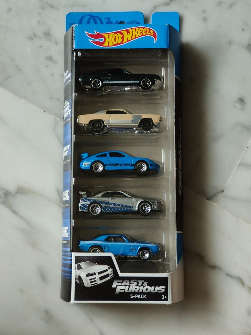 Hot Wheels Fast And Furious Pack Hobbies Toys Toys Games On Carousell