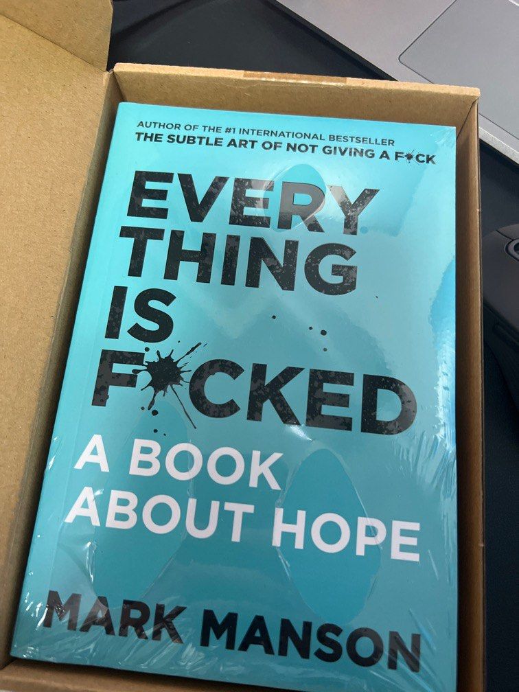 Mark Manson The Subtle Art Of Not Giving A Fuck Hobbies Toys Books Magazines Fiction