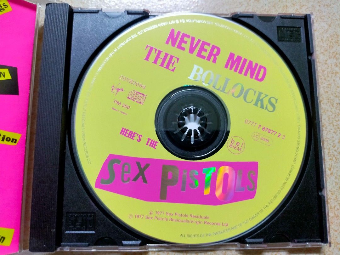 Sex Pistols Nevermind The Bollock Hobbies Toys Music Media Cds Dvds On Carousell