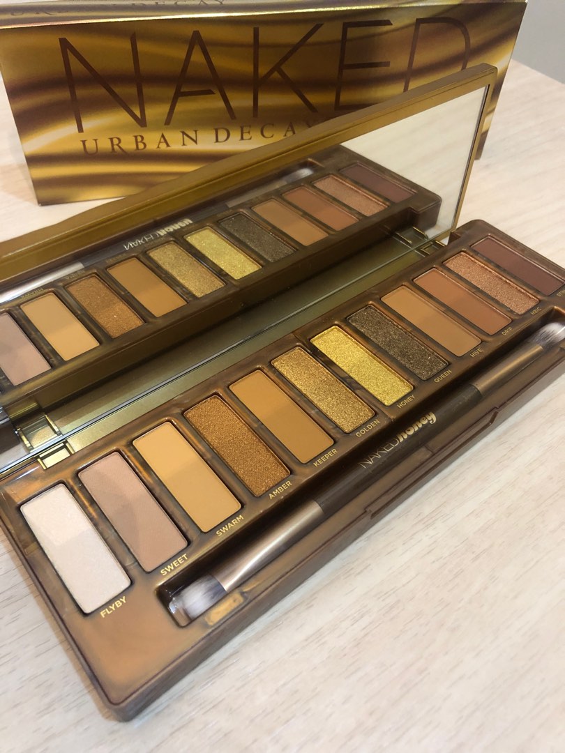 Urban Decay Naked Honey Palette Kesehatan Kecantikan Rias Wajah Di