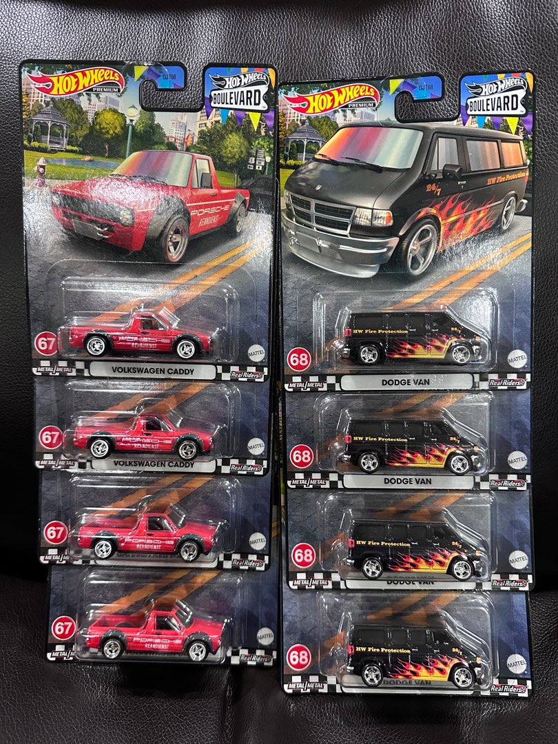 Hot Wheels Boulevard Dodge Van Volkswagen Caddy Hobbies Toys Toys Games On Carousell