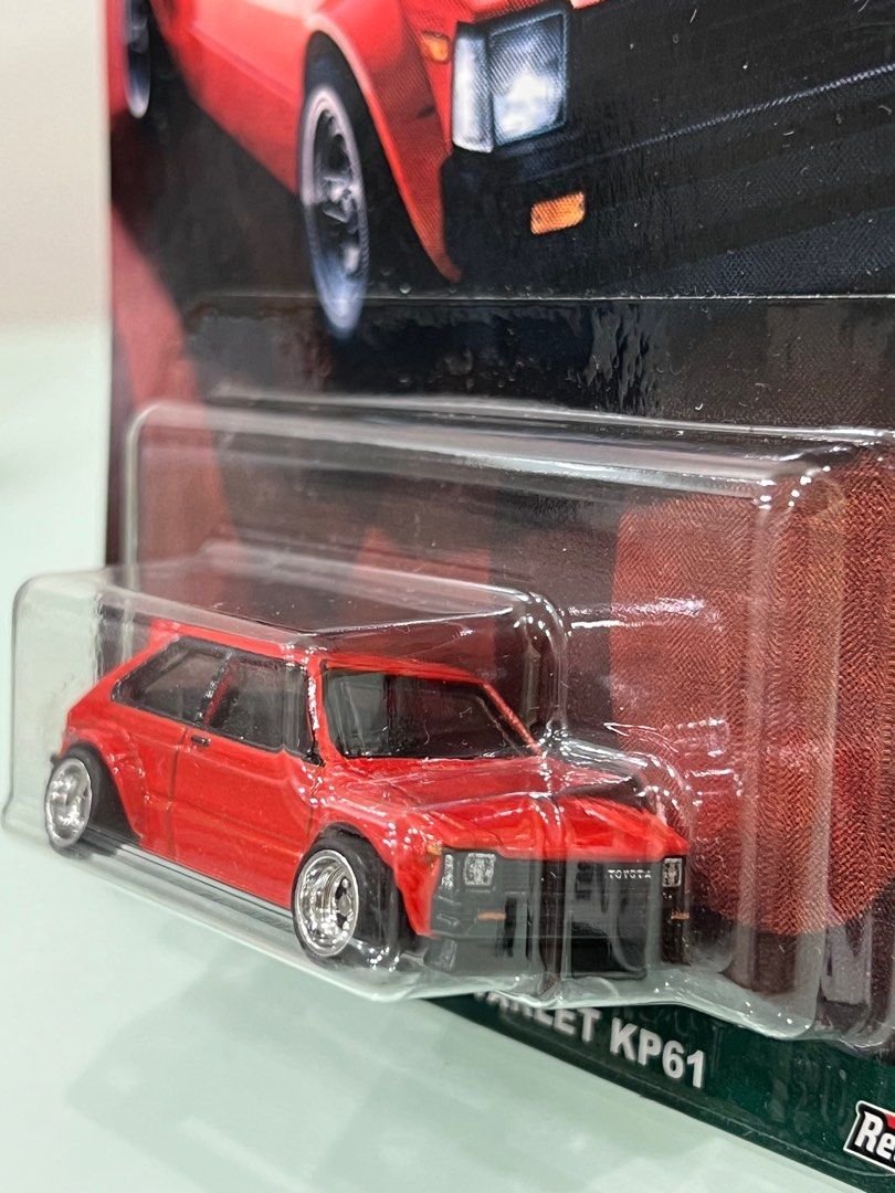 Toyota Starlet Hot Wheels Premium 1 64 Hobbies Toys Toys Games On Carousell