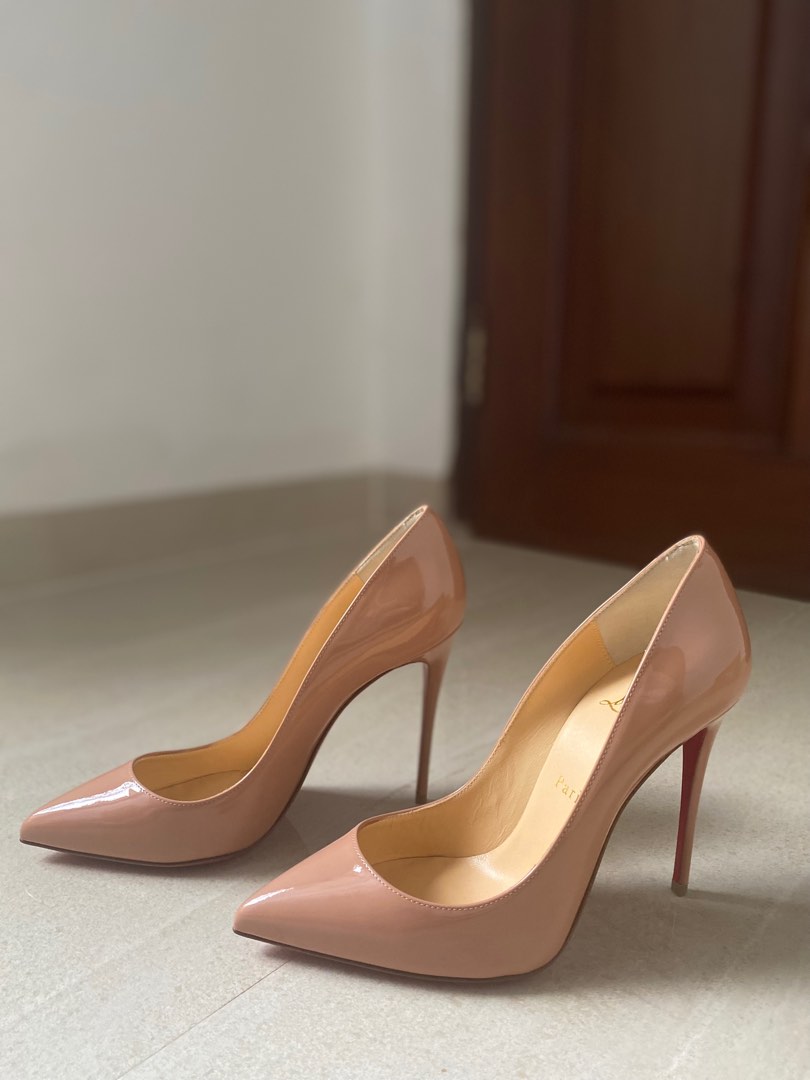 Bnib Pigalle Folies Mm Nude Patent Sz On Carousell