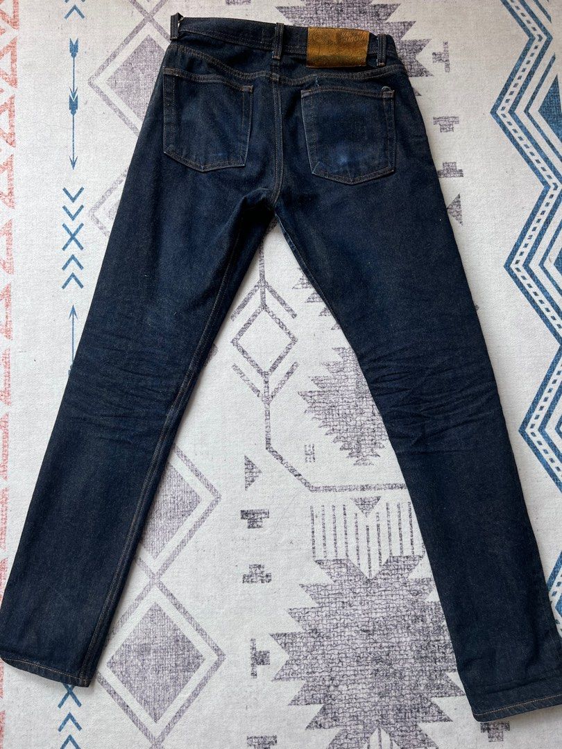 Naked Famous Selvedge Denim Turmeric Denim Weird Guy Men S Fashion