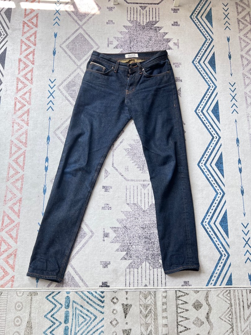 Naked Famous Selvedge Denim Turmeric Denim Weird Guy Men S Fashion