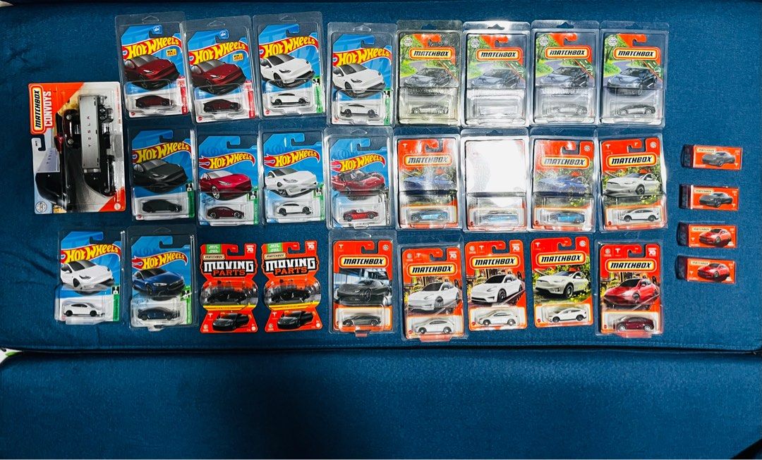 Tesla Hot Wheels Matchbox Hobbies Toys Toys Games On Carousell