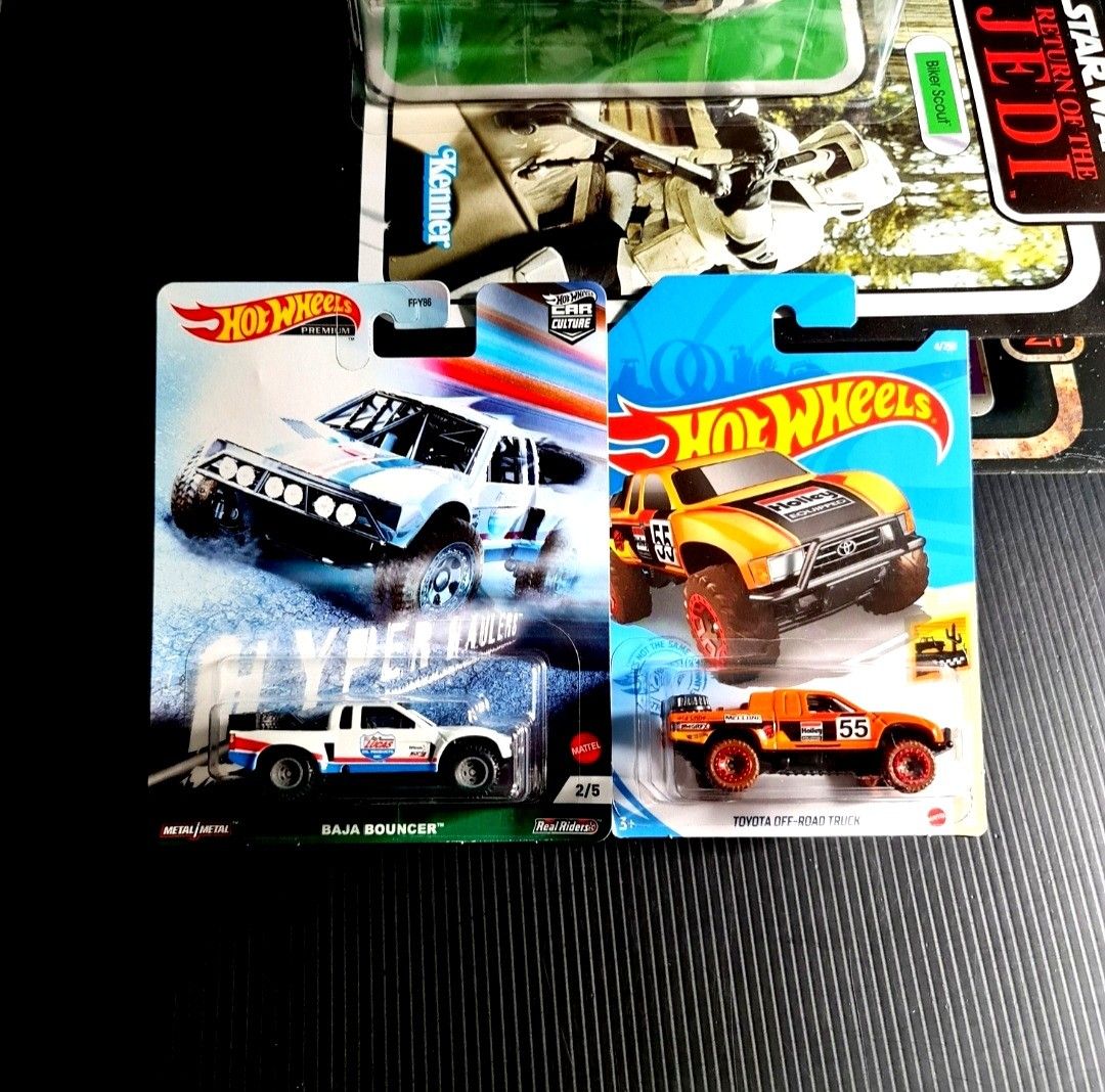 Hot Wheels Premium Hyper Haulers Baja Bouncer Toyota Ff Road Truck