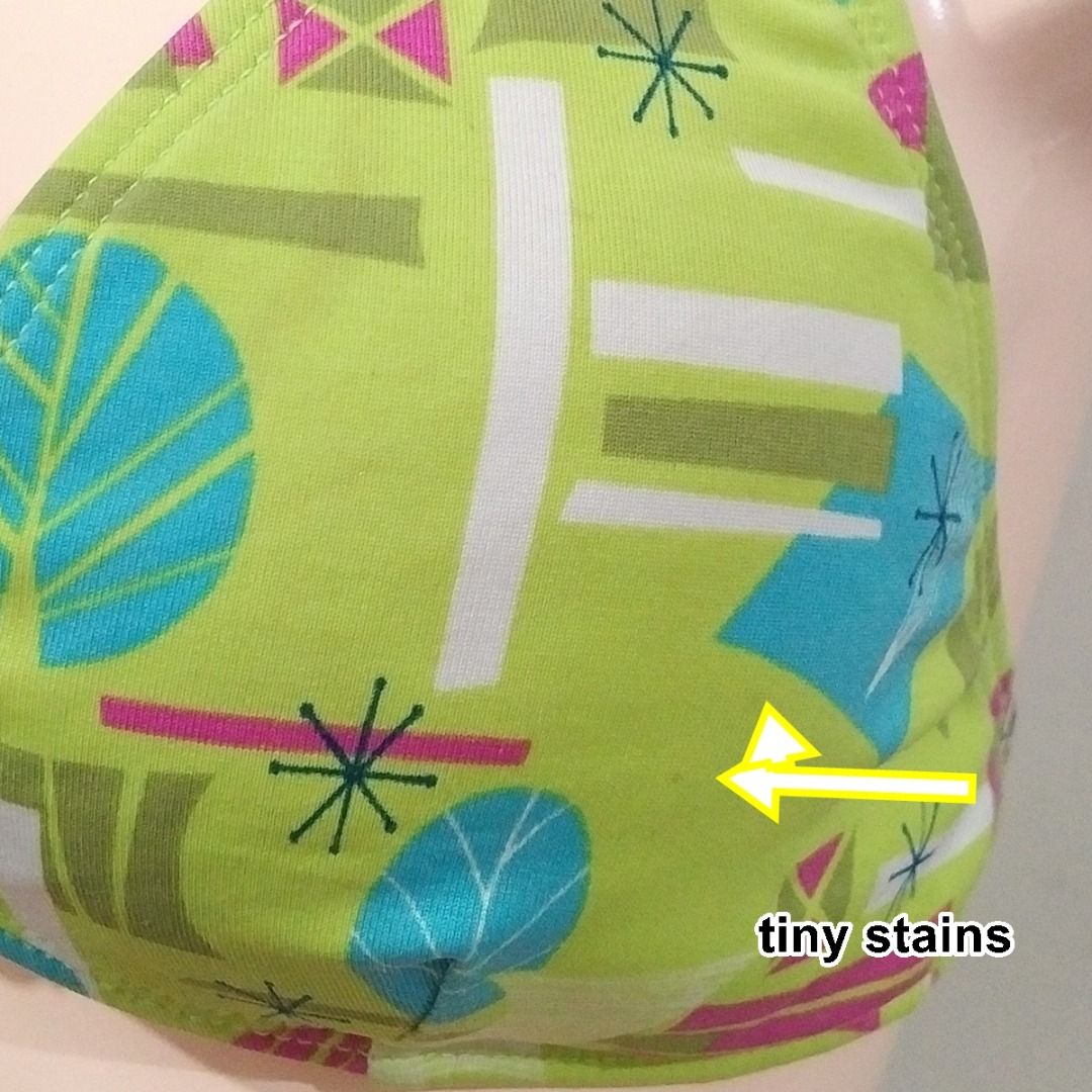 Rampage Swim Bikini Top Green Bikini Top Halter Bikini Top Lime Green