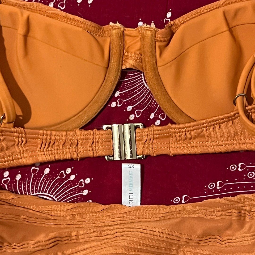 Eight Mermaid Annie Bikini Set Pumpkin Xs On Carousell