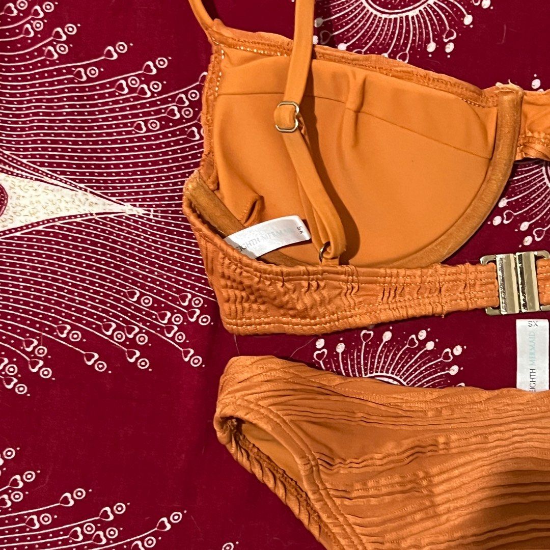 Eight Mermaid Annie Bikini Set Pumpkin Xs On Carousell