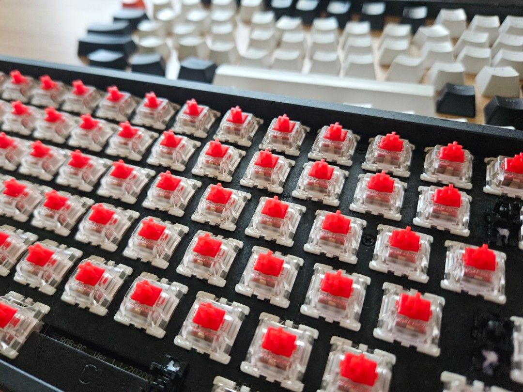 Keychron K V Hot Swappable Wireless Mechanical Keyboard Red Switches Computers Tech