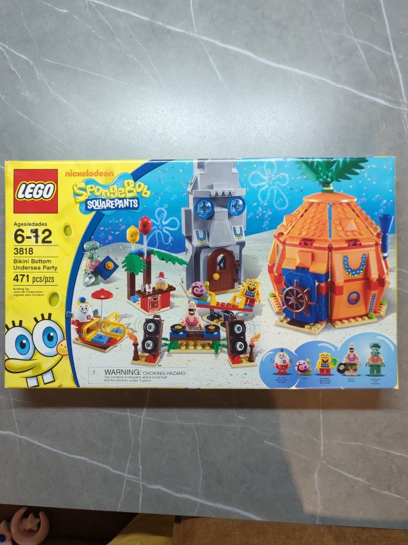 Lego Spongebob Squarepants Bikini Bottom Undersea Party Hobbies Toys Toys Games On