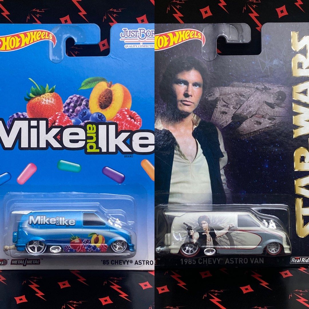 Hot Wheels Chevy Astro Van Mike And Ike Hotwheels Star Wars Hans Solo Hobbies Toys